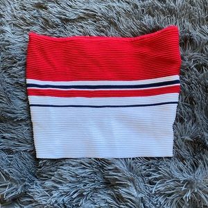 Red, White, & Blue Tube Top